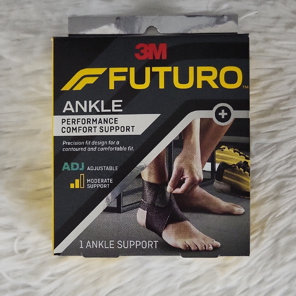 3M Futuro Ankle Support-Performance, Comfort Support- Black